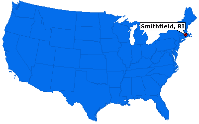 Smithfield’s location in the United States