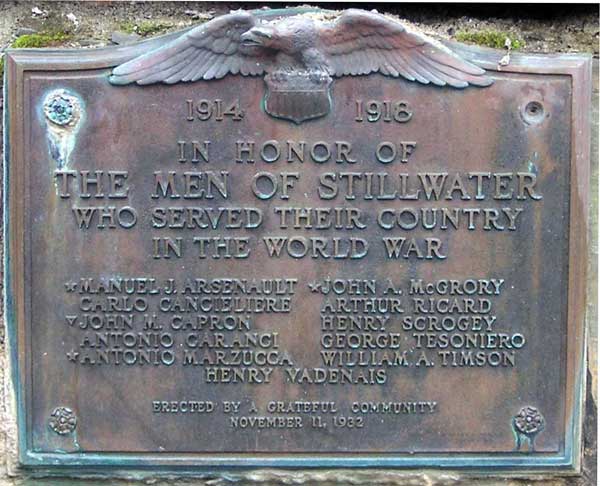 Stillwater World War I Memorial