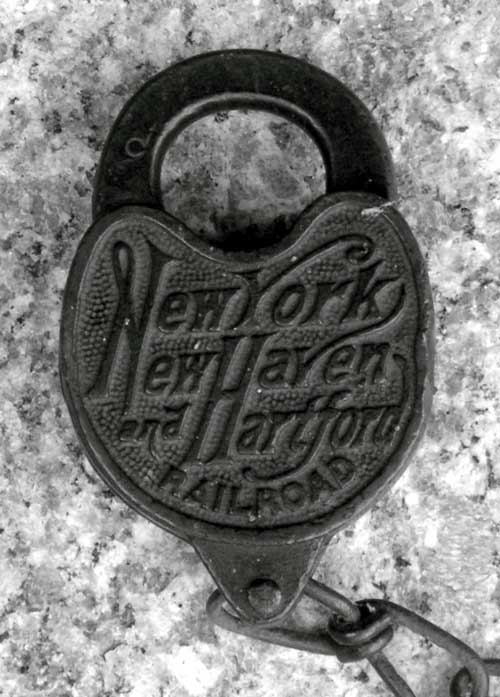 New York New Haven and Hartford Railroad lock