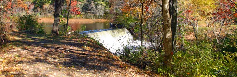 Capron Dam along the Stillwater Scenic Trail